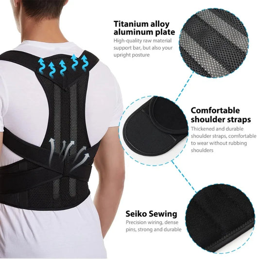 Posture Corrector Back Brace for Men & Women