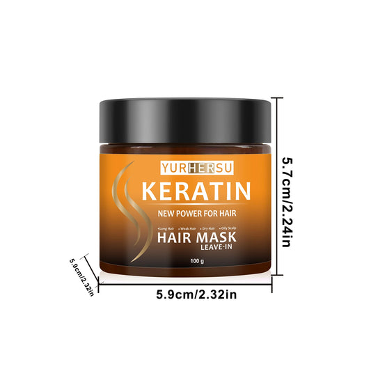 Keratin Deep Repair No-Rinse Hair Mask