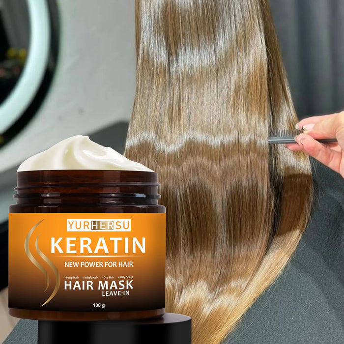 Keratin Deep Repair No-Rinse Hair Mask