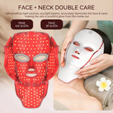 LED Facial & Neck Light Therapy Mask