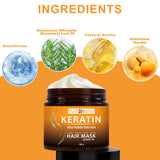 Keratin Deep Repair No-Rinse Hair Mask