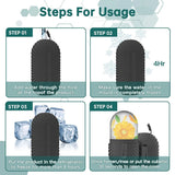 Ice Face Roller & Silicone Ice Cube Beauty Mold