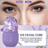 Ice Face Roller & Silicone Ice Cube Beauty Mold