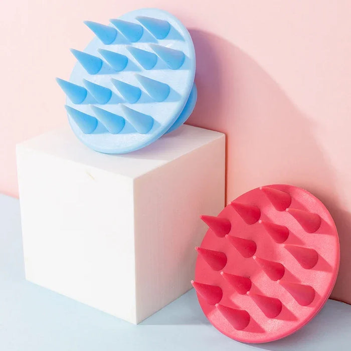Silicone Scalp Massager & Shampoo Brush