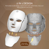 LED Facial & Neck Light Therapy Mask