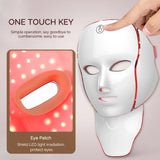 LED Facial & Neck Light Therapy Mask