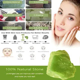 Natural Jade Roller & Gua Sha Massage Set