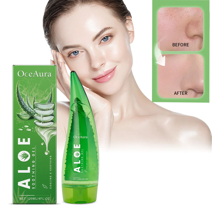 Natural Organic Aloe Vera Gel (120ml)